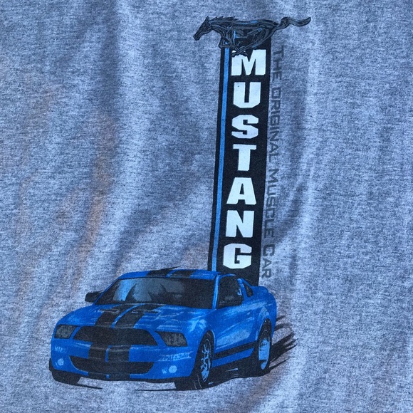 Vintage Y2K Ford Mustang automobiles Graphic t shirt sz XL - Picture 3 of 5